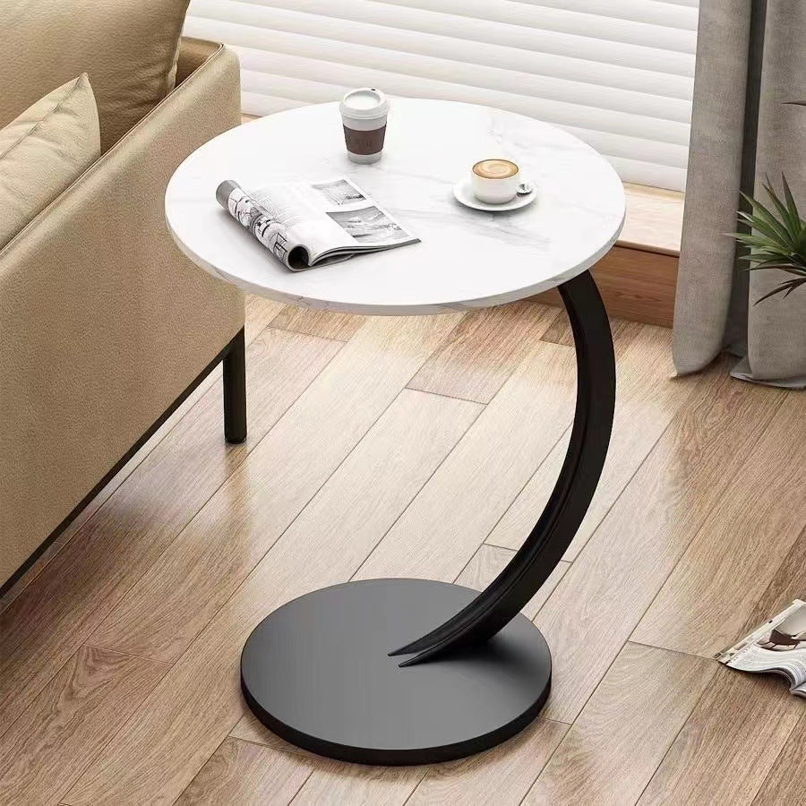 Mobile Round Coffee Table