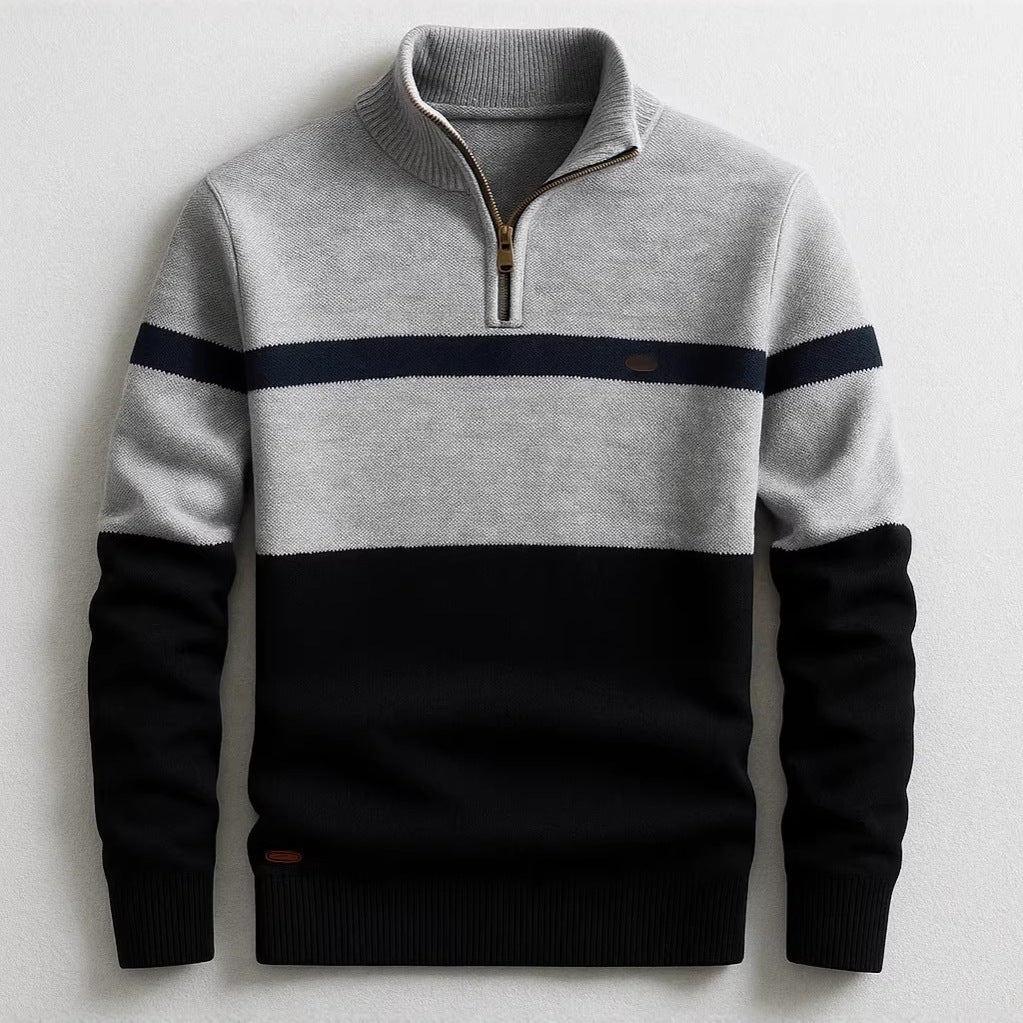 Premium Two-Tone Sweater