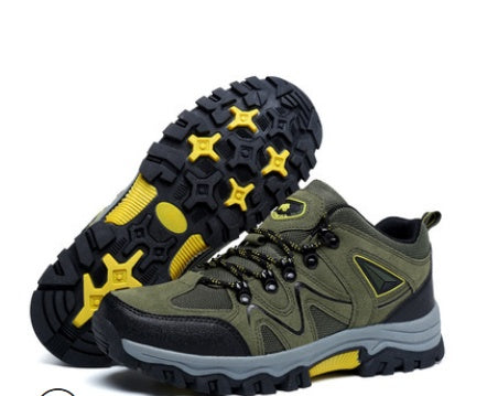 Men's Low Suede Hiking Shoes