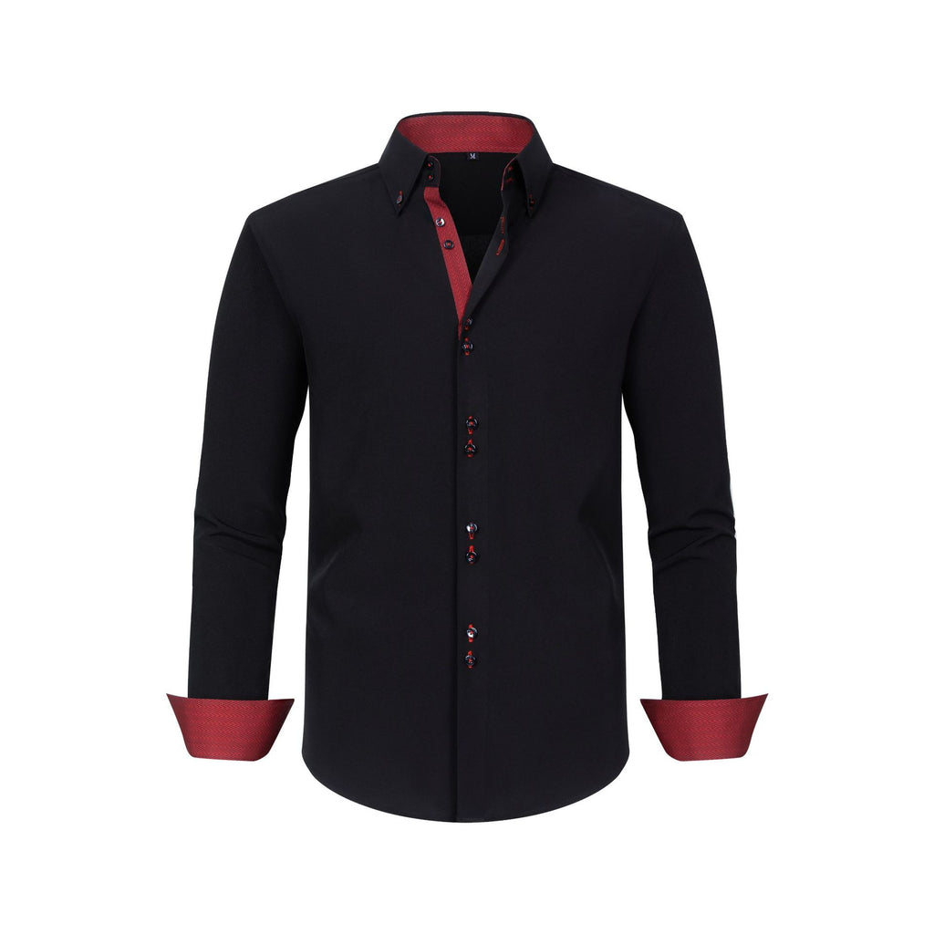 Polka Dot Stretch Shirt