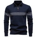 Casual Half Neck Zip Sweater