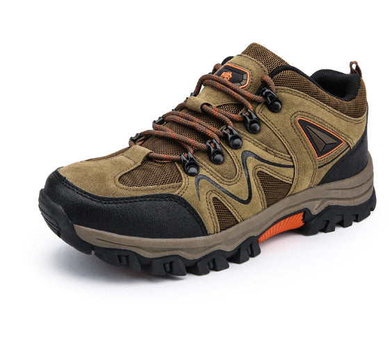 Men's Low Suede Hiking Shoes