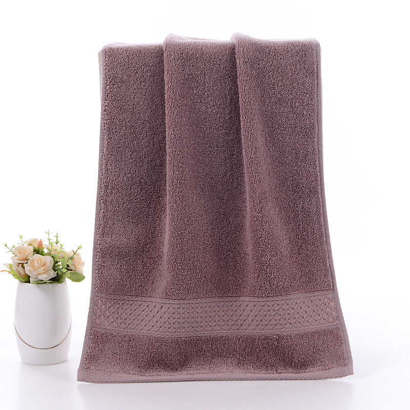 Plain Pure Cotton Bath Towel