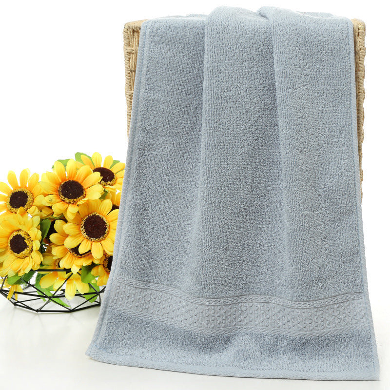Plain Pure Cotton Bath Towel