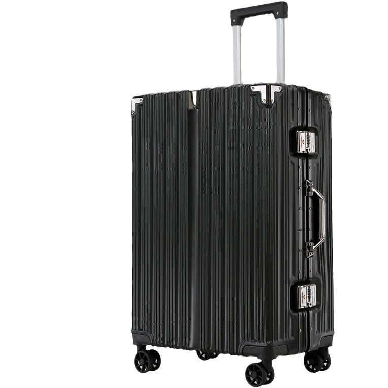 24-Inch Aluminum Trolley Suitcase