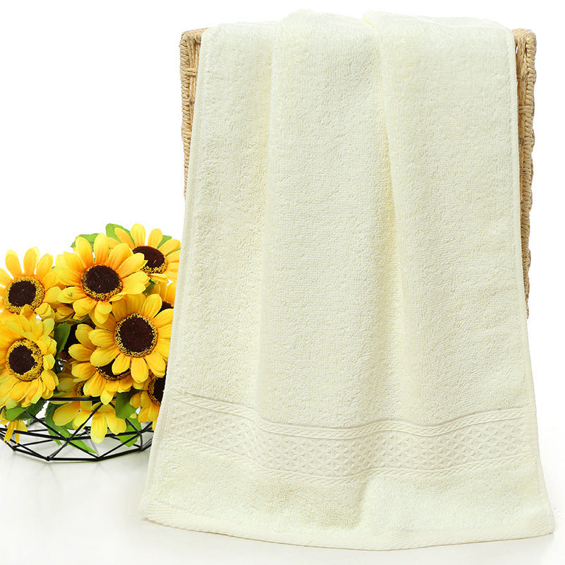 Plain Pure Cotton Bath Towel