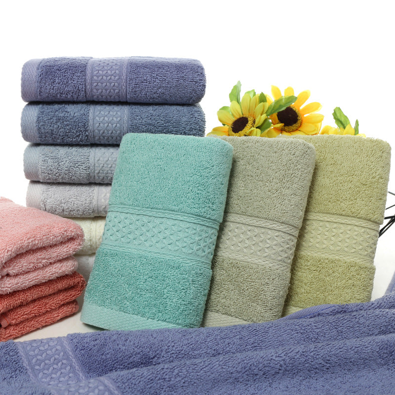 Plain Pure Cotton Bath Towel