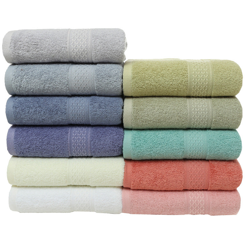 Plain Pure Cotton Bath Towel