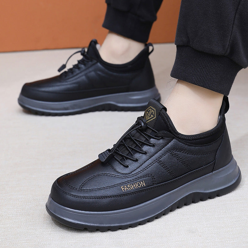 Fleece-Lined Casual Sneakers