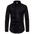 Chemise Homme Manches Longues Couleur Unie