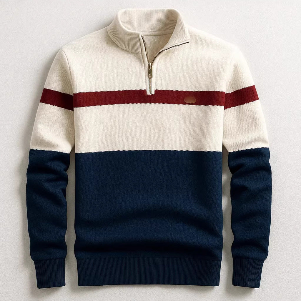 Premium Two-Tone Sweater