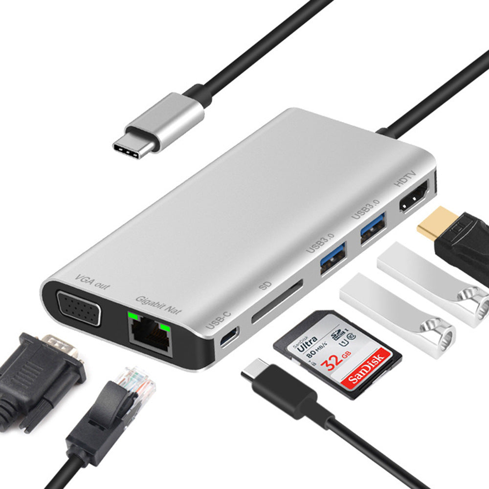 Station Accueil USB-C 7-en-1