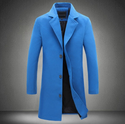 Men's Wool Coat Autumn-Winter