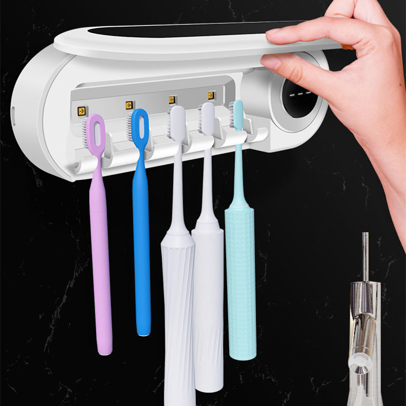 Wall-Mounted UV Toothbrush Holder