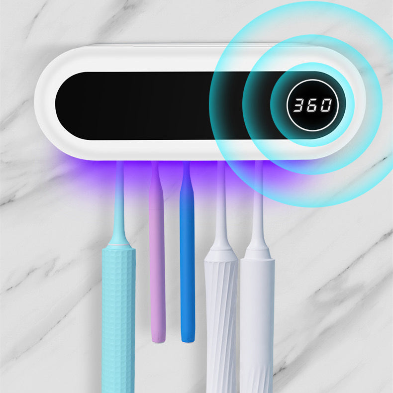 Wall-Mounted UV Toothbrush Holder