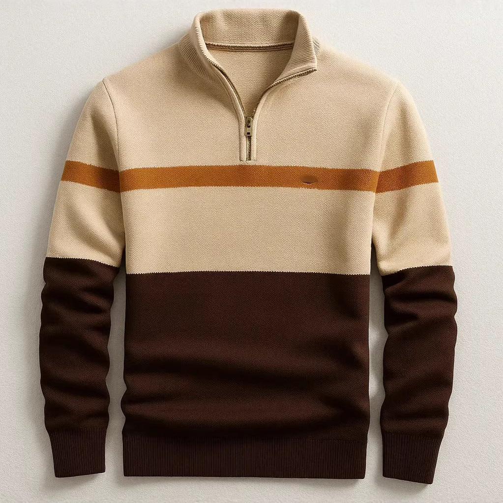 Premium Two-Tone Sweater