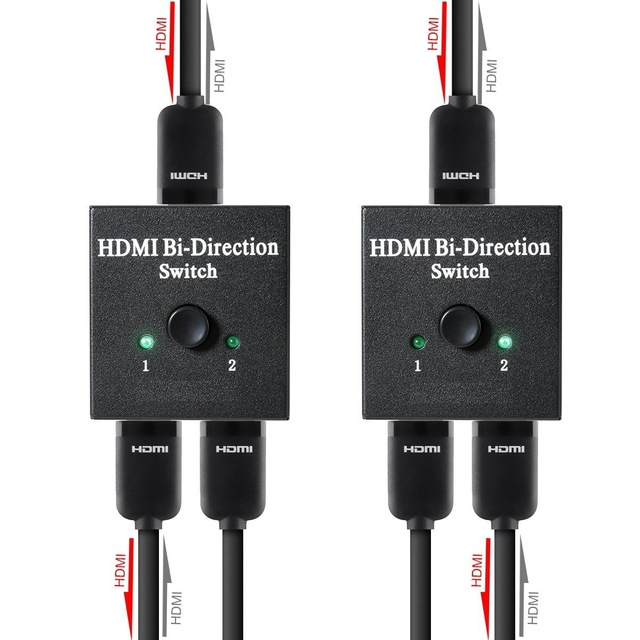 2-in-1 Bidirectional HDMI Switch
