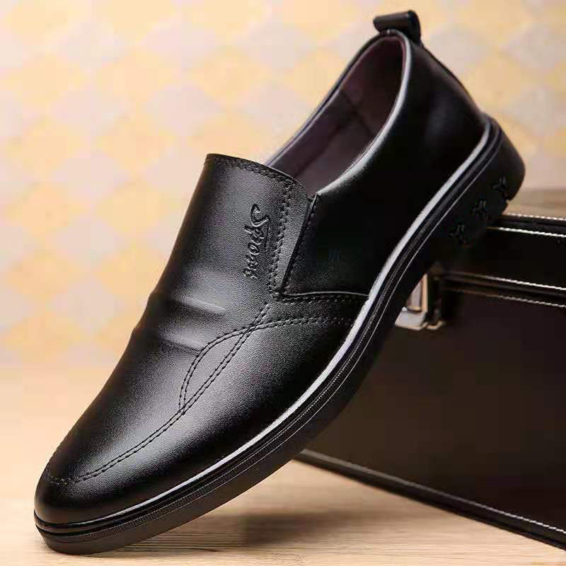 Breathable Leather Business Shoes