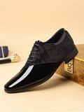 Business Shoes in Glossy Leather
