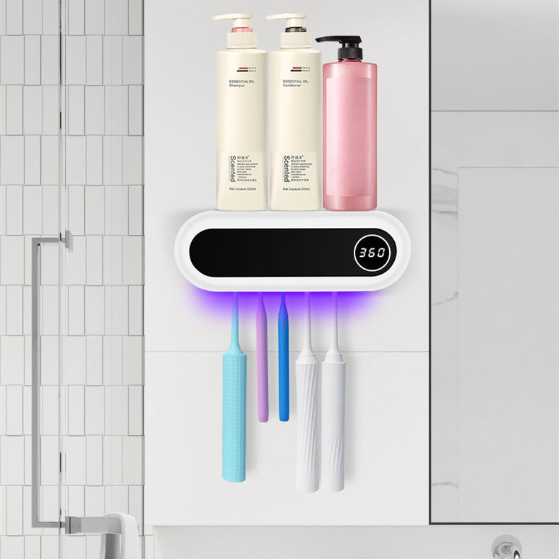 Wall-Mounted UV Toothbrush Holder