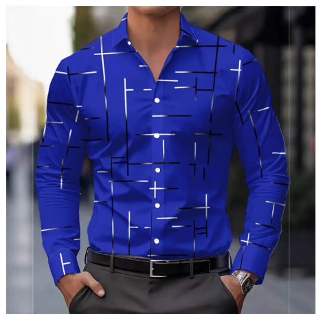 Men's Printed Casual Fashion Shirt