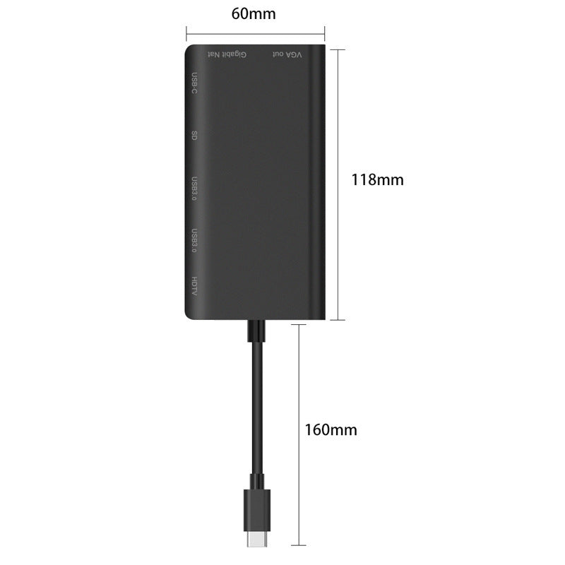 Station Accueil USB-C 7-en-1