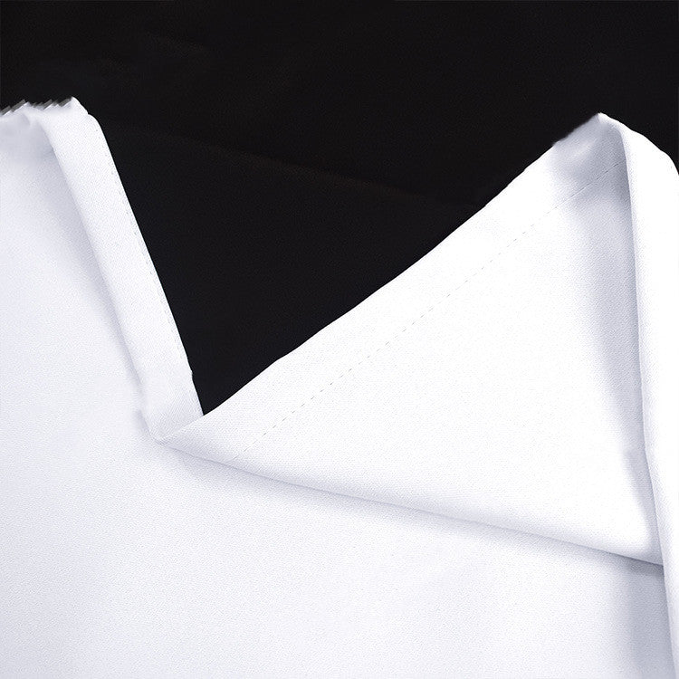 Blackout Curtain, Lined, Black