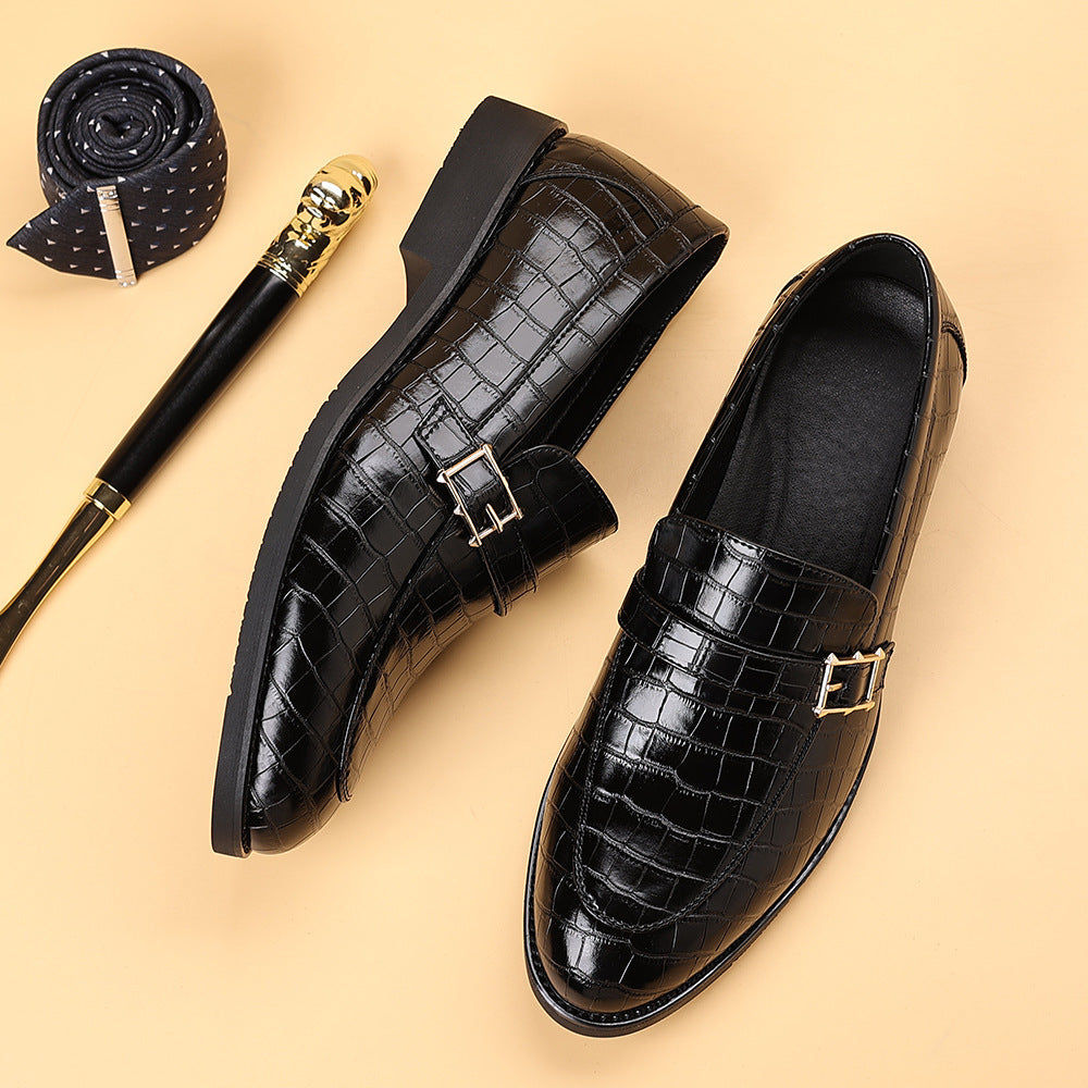 Men's Leather Shoes Plus Size Casual Trendy
