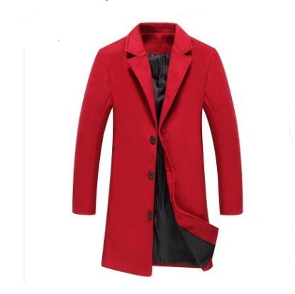 Men's Wool Coat Autumn-Winter