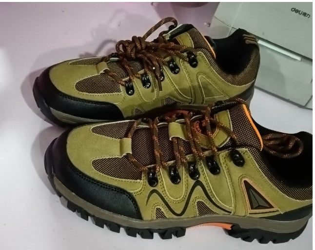 Men's Low Suede Hiking Shoes