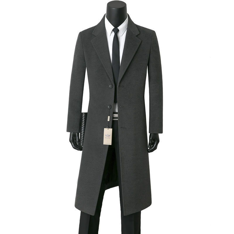 Chic Mid-Length Wool Coat