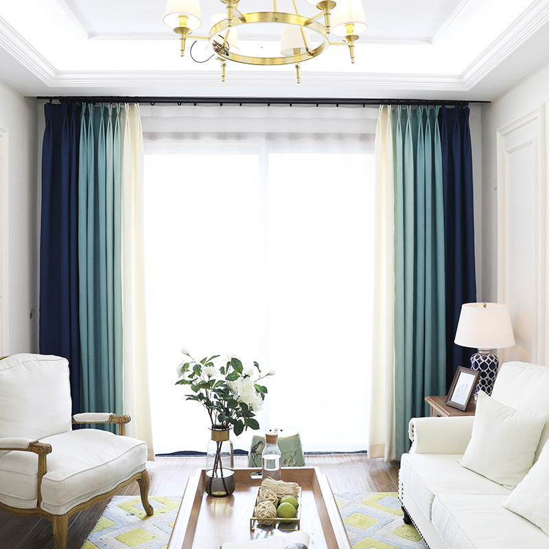 Velvet Curtain Imitation Linen