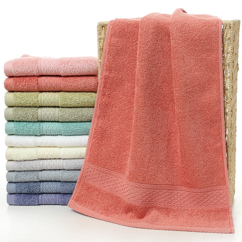 Plain Pure Cotton Bath Towel