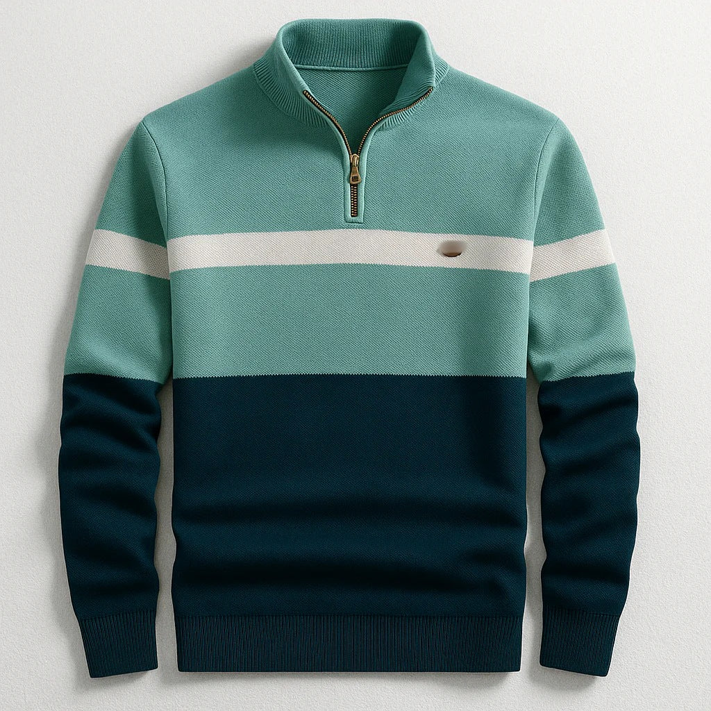 Premium Two-Tone Sweater