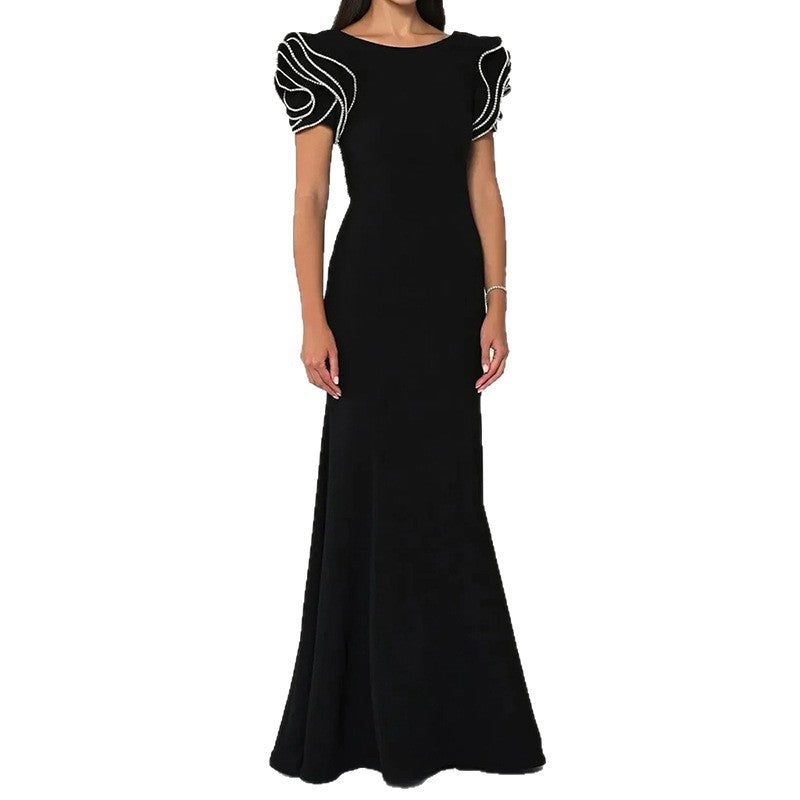 Robe Queue de Poisson à Pétales