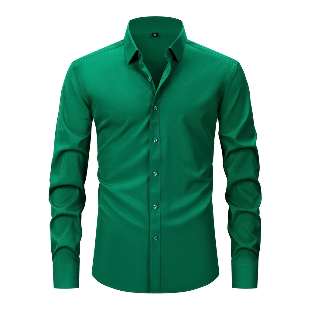 Chemise Homme Grande Taille Manches Longues Infroissable