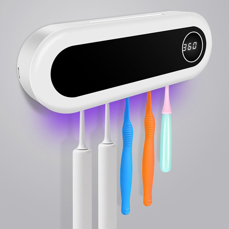 Wall-Mounted UV Toothbrush Holder