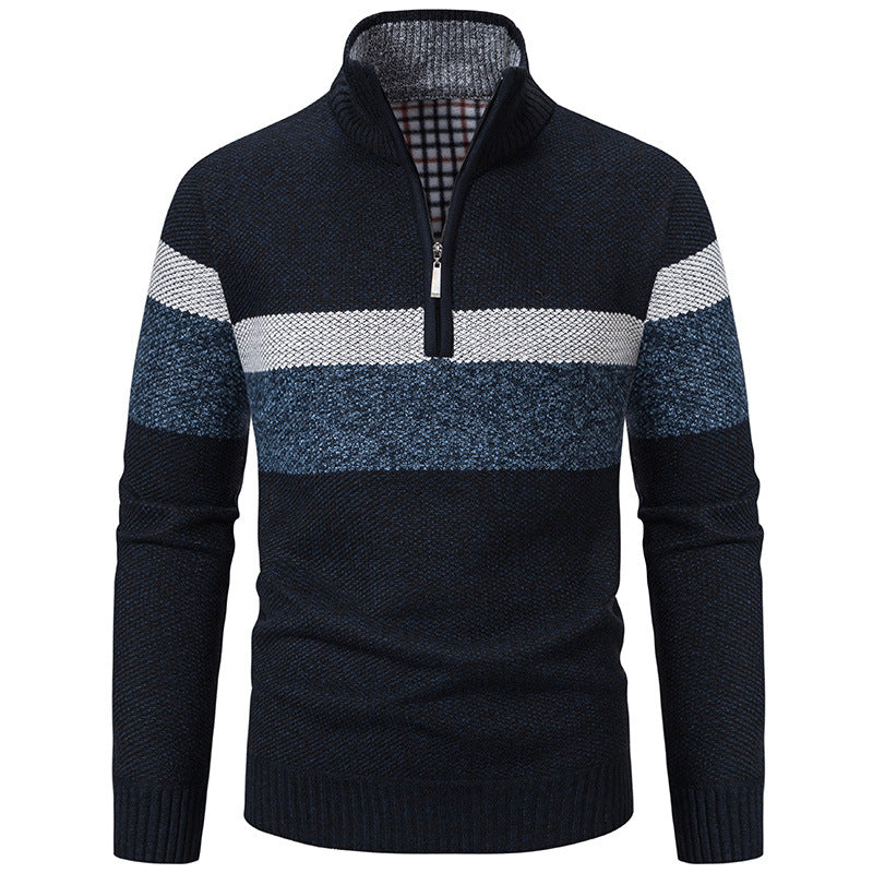 Warm Knit High Neck Sweater