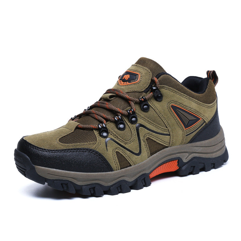 Men's Low Suede Hiking Shoes