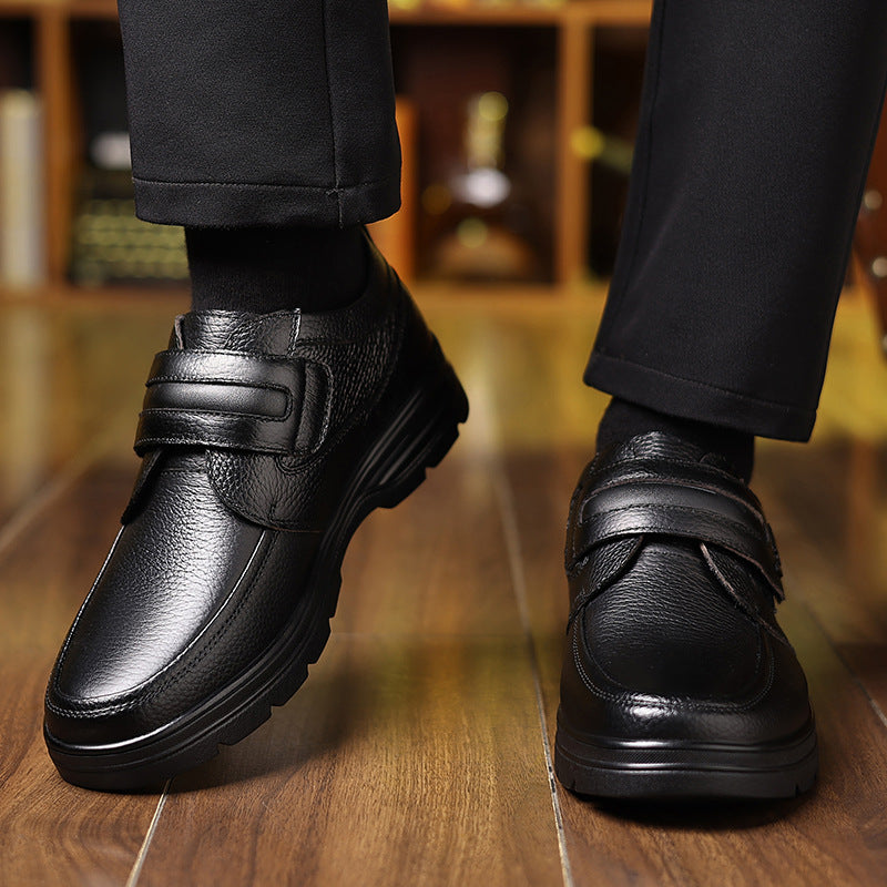 British Style Leather Moccasins