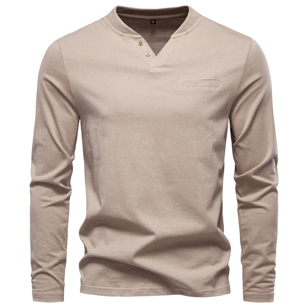 Fitted V-Neck T-Shirt