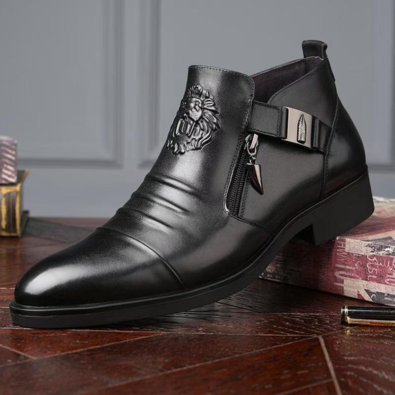 Trendy Business Casual High-Top Shoes
