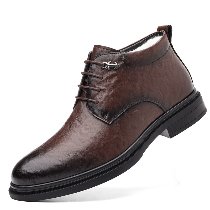 Fleece Insulated High-Top Shoes