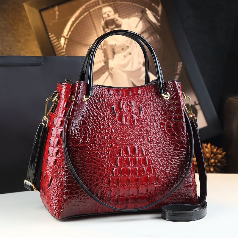 Crocodile Shoulder Bag