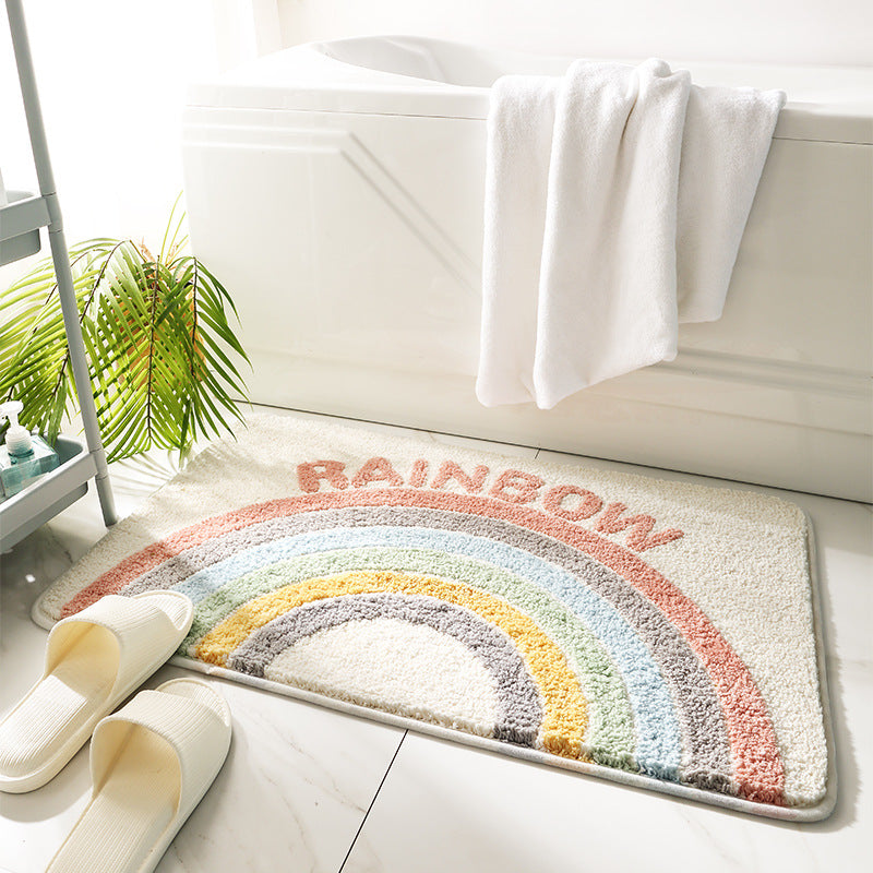 Absorbent Non-Slip Bath Mat 
