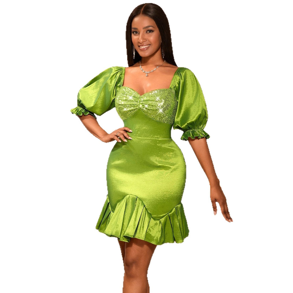 Sequin Evening Dress