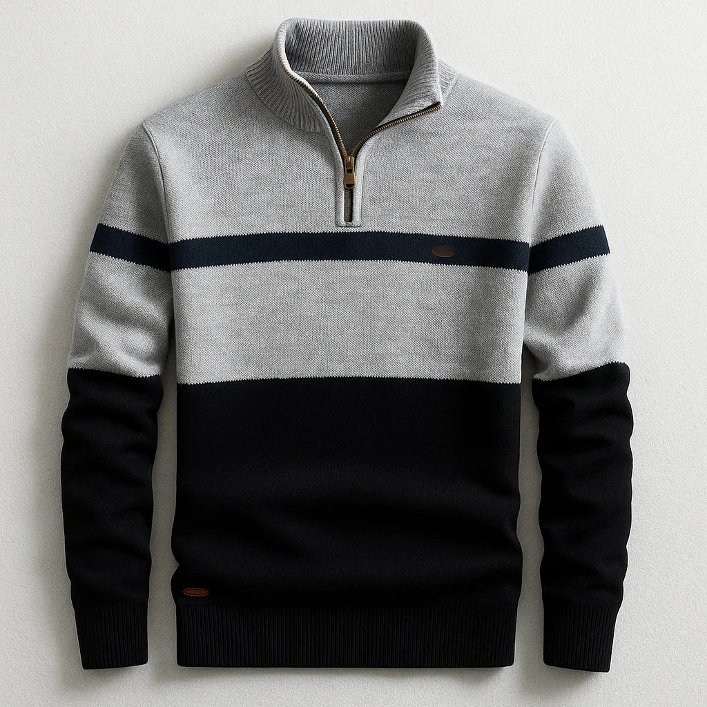 Premium Two-Tone Sweater