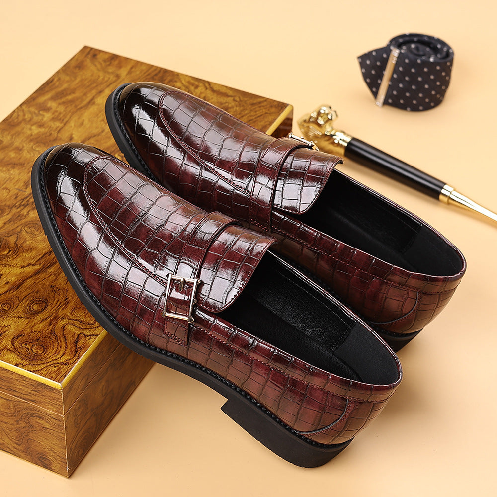Men's Leather Shoes Plus Size Casual Trendy