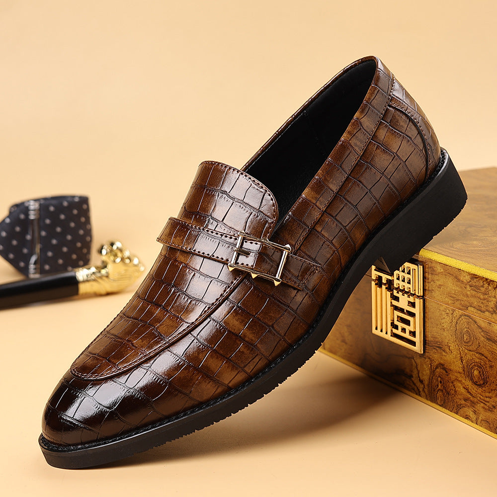 Men's Leather Shoes Plus Size Casual Trendy