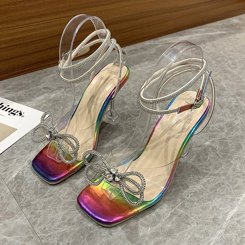 Glamorous Rhinestone Sandals